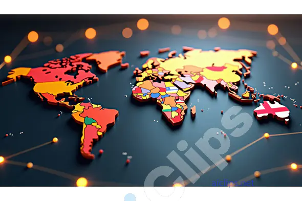 Global Network Connectivity Map