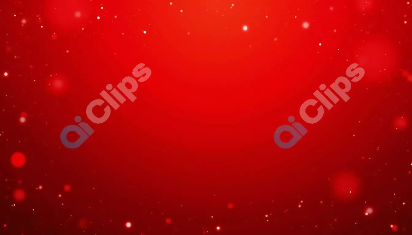 Elegant Red Background with Subtle Bokeh Glow