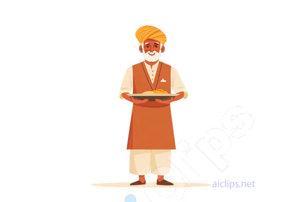 Traditional Indian Chef