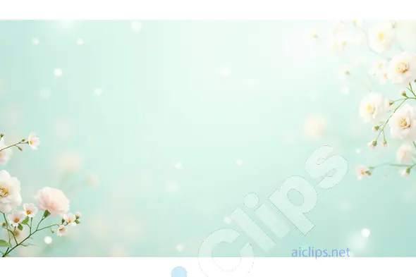Soft Floral Spring Background