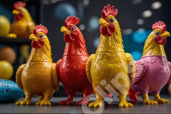 Colorful Chicken Toys