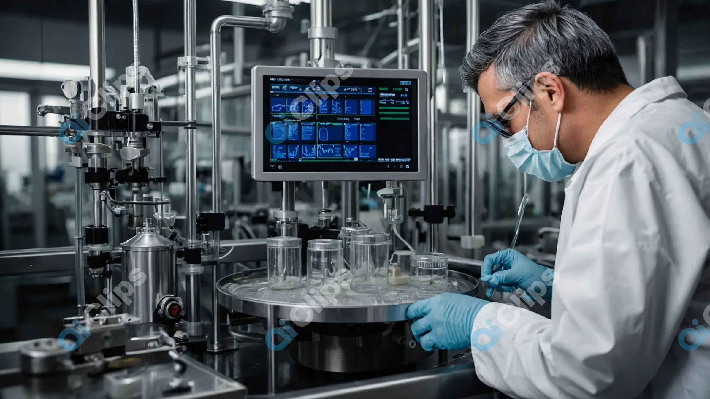 Scientist Conducting Laboratory Research