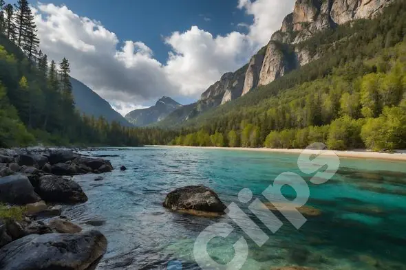 Mountain River Scenery