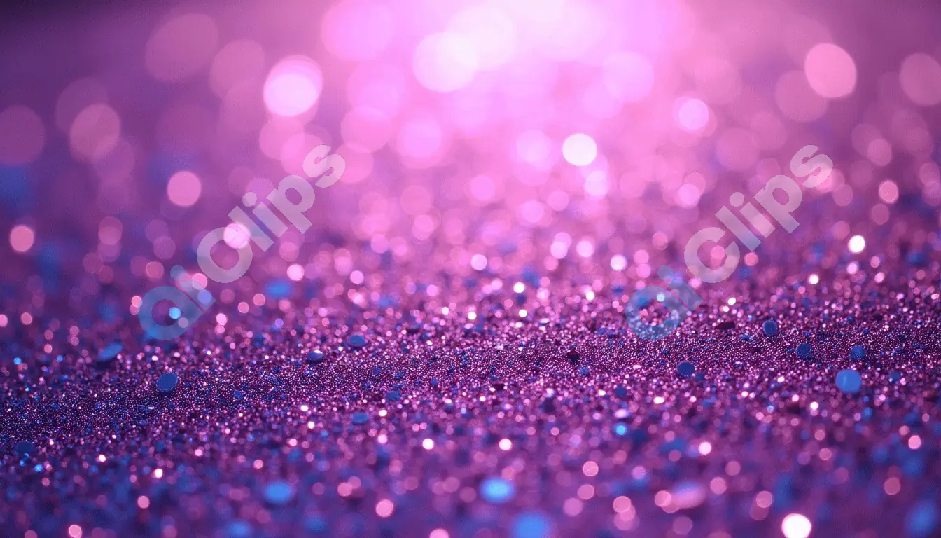 Abstract Pink and Purple Glitter Bokeh Background
