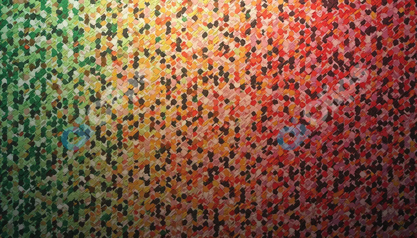 Color Gradient Mosaic Background
