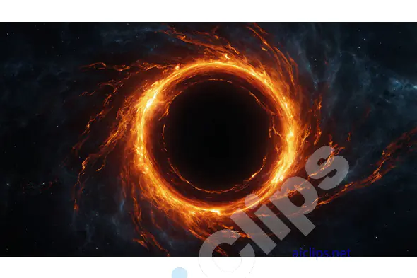 Fiery Cosmic Ring