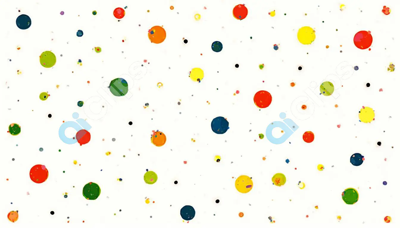 Colorful Dotted Abstract Background