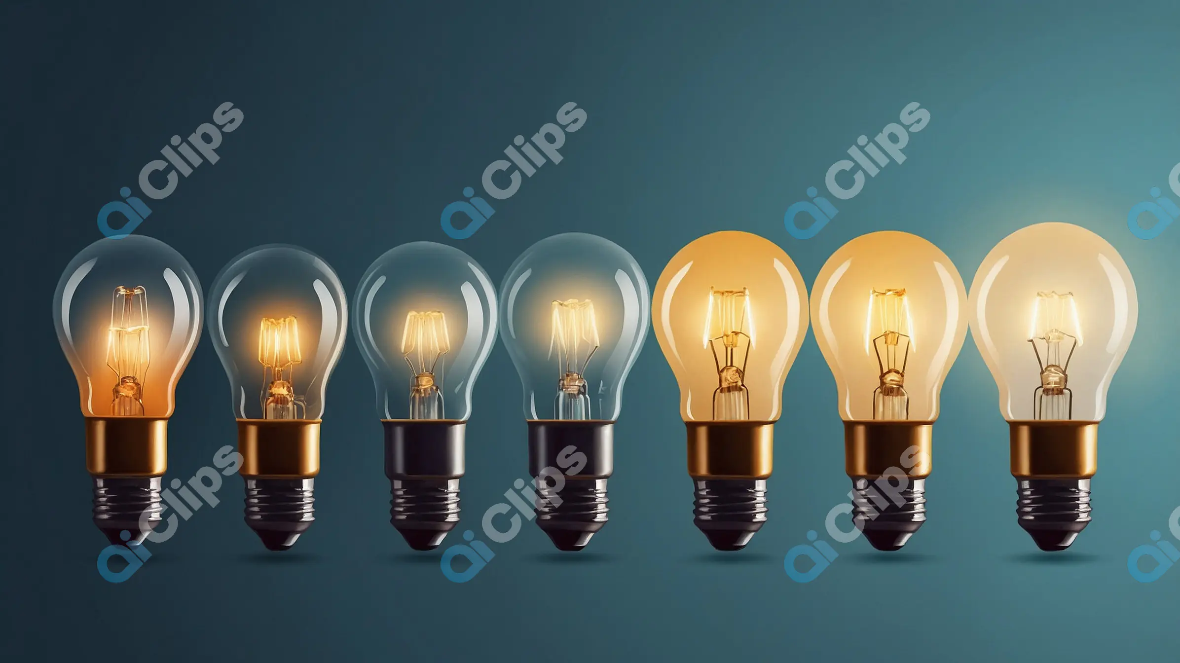 Light Bulbs in Sequence of Illumination