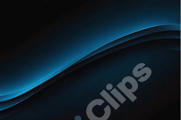 Blue Wave Abstract