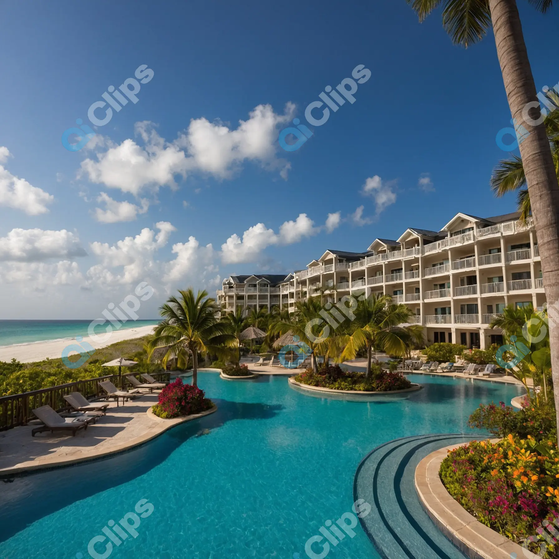 Beachfront Resort with Pool