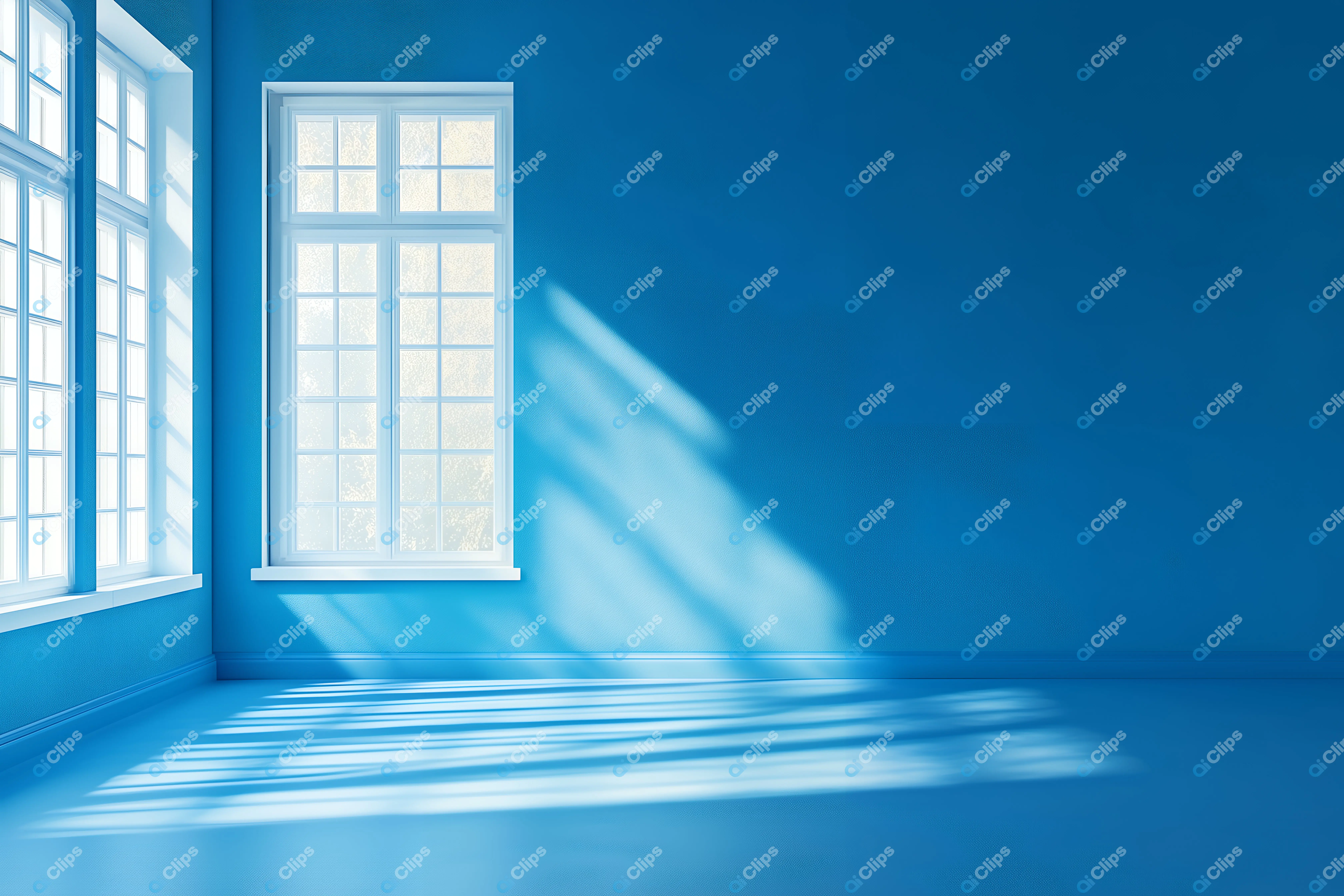 Bright Blue Room