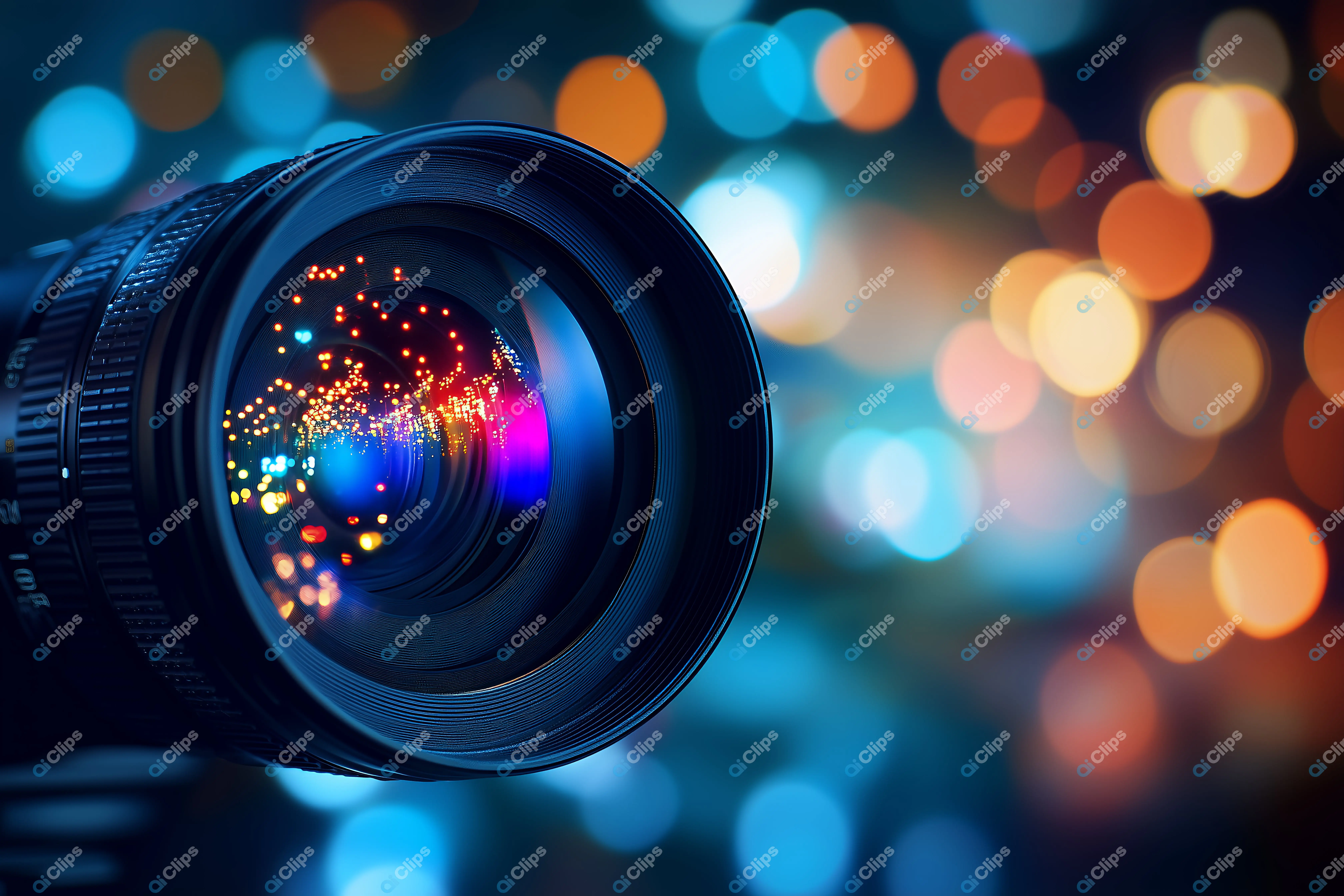 Camera Lens Bokeh
