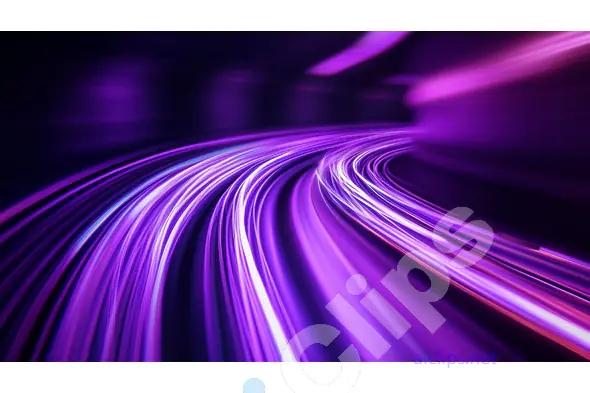 Purple Light Trails