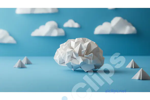 Paper Brain and Clouds