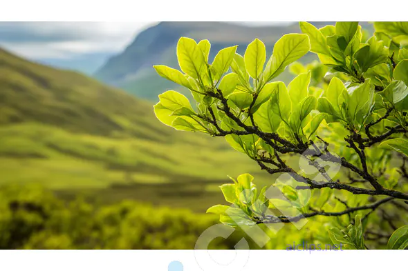 Spring Green Leaves