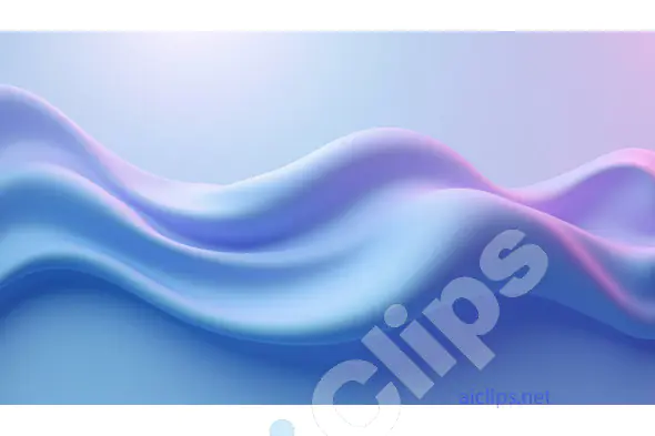 Soft Gradient Waves in Blue and Purple Tones