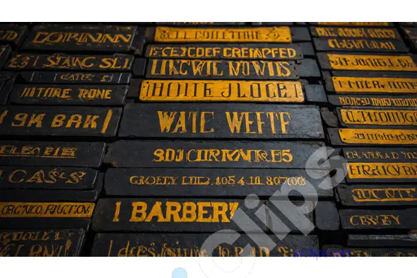Ancient Script Tiles