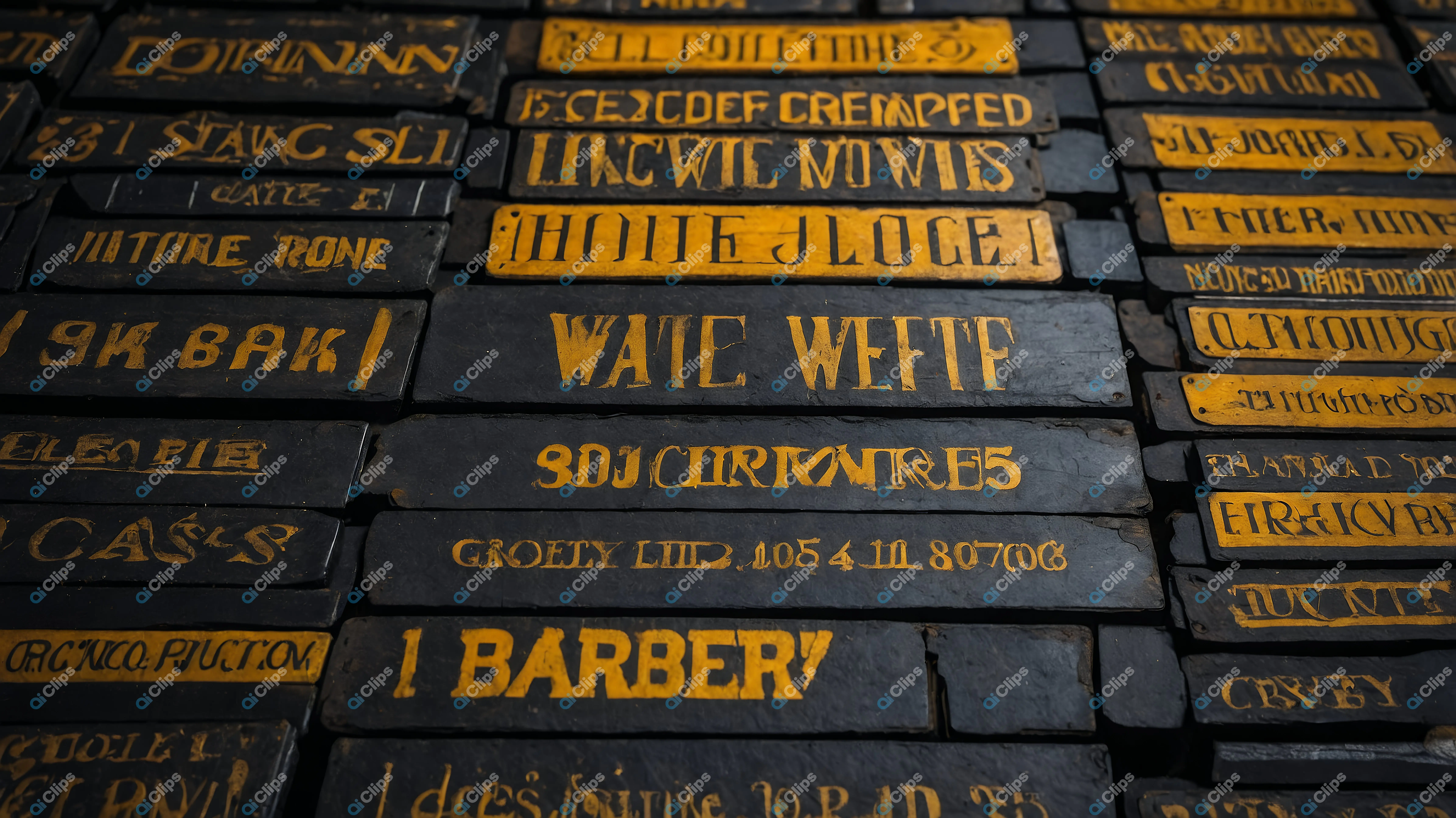 Ancient Script Tiles