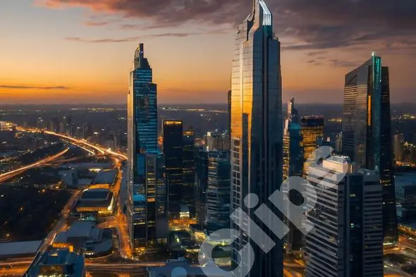 Skyline at Sunset