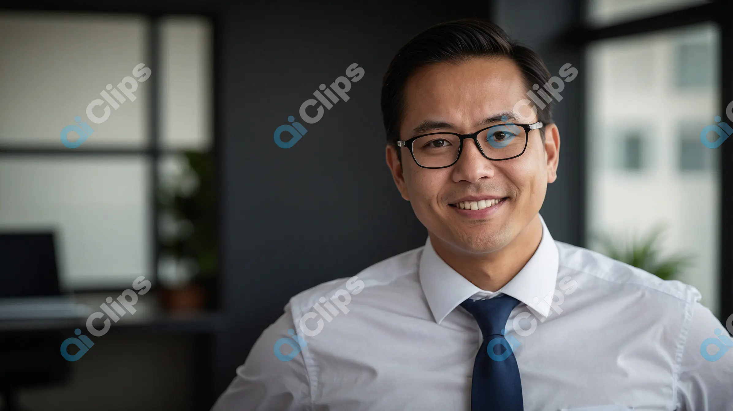 Confident Business Professional in Office