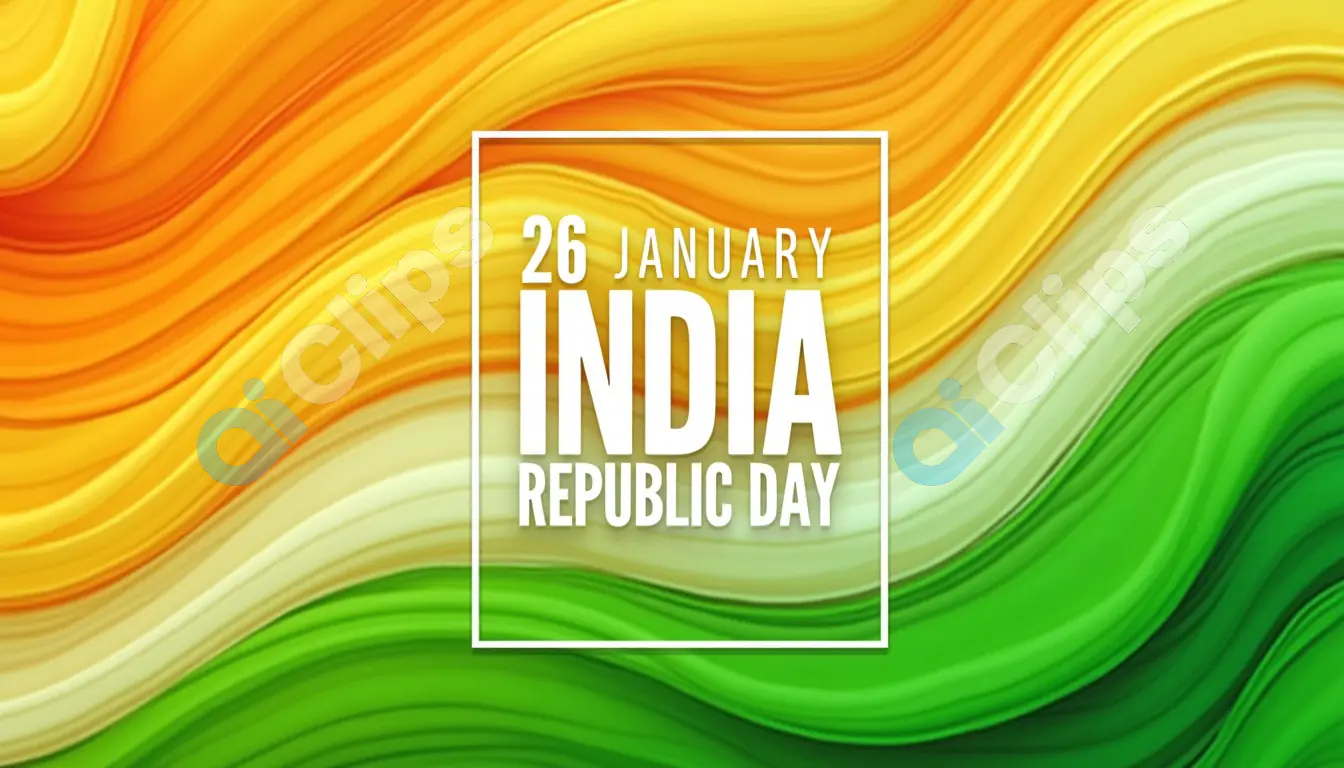 Indian Republic Day 26 January Graphic Design