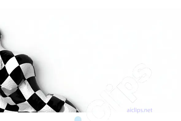 Checkered Flag Minimalist Background
