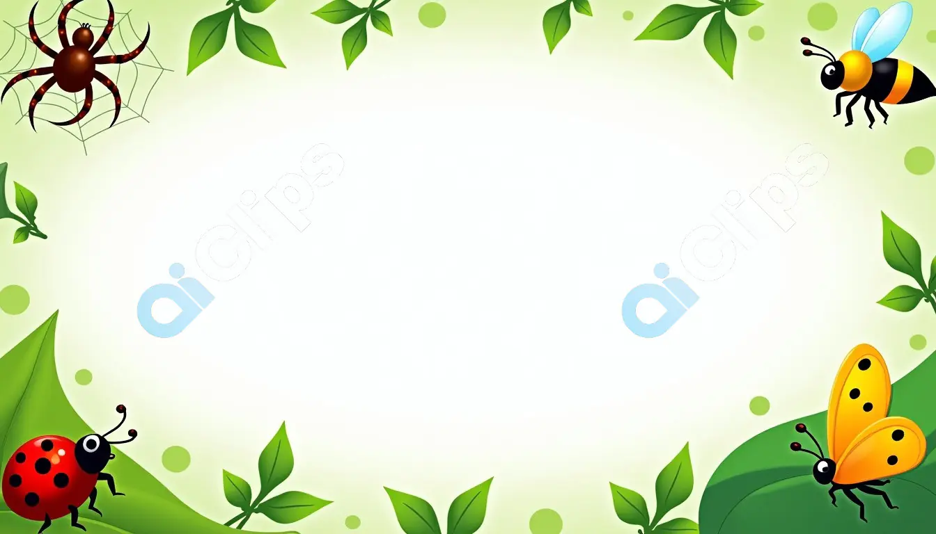 Playful Nature-Inspired Insect Frame