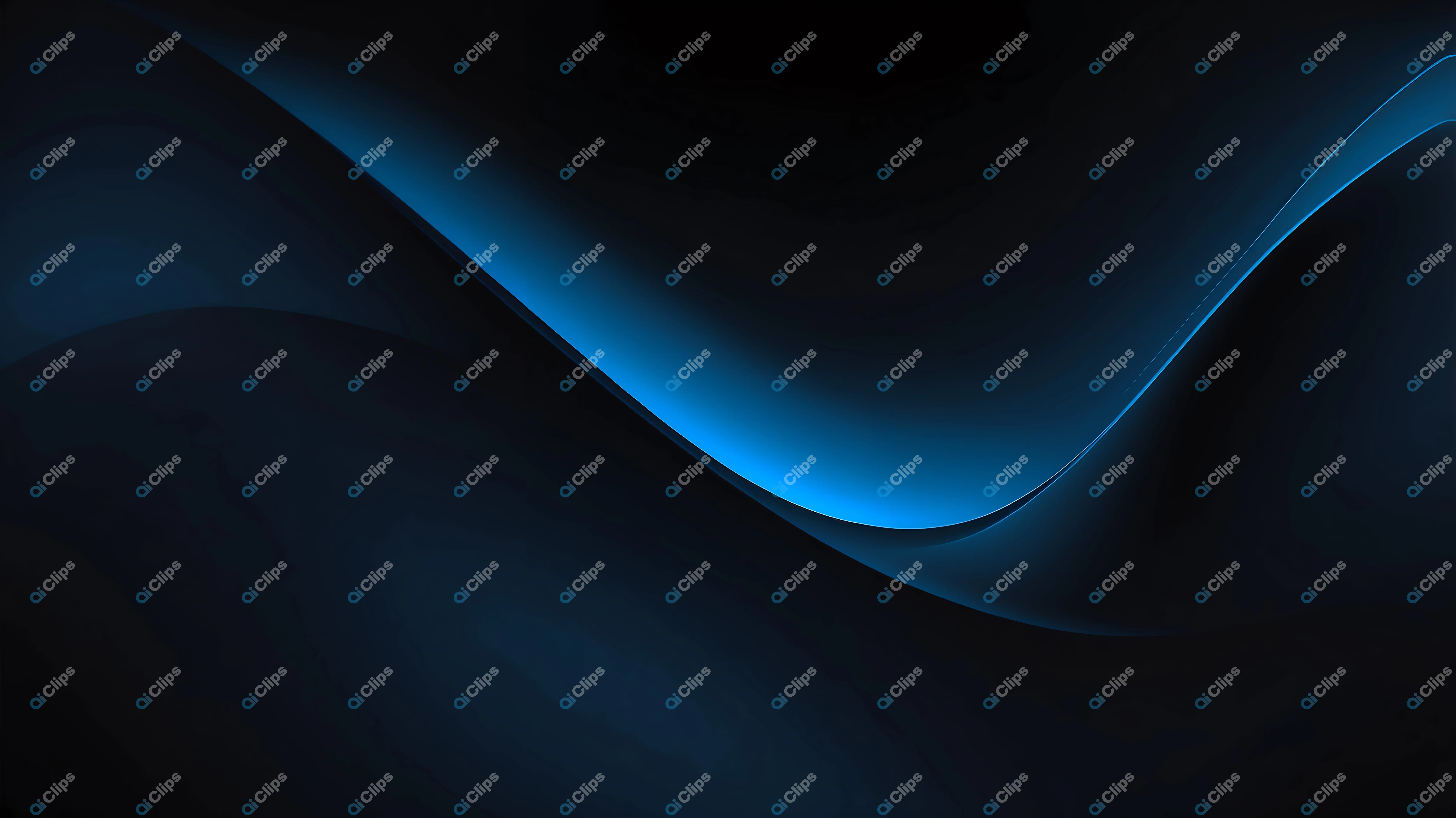 Elegant Blue Waves