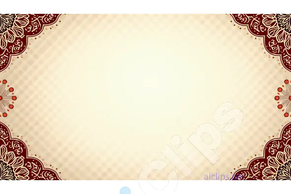 Elegant Vintage Frame with Ornate Floral Corners