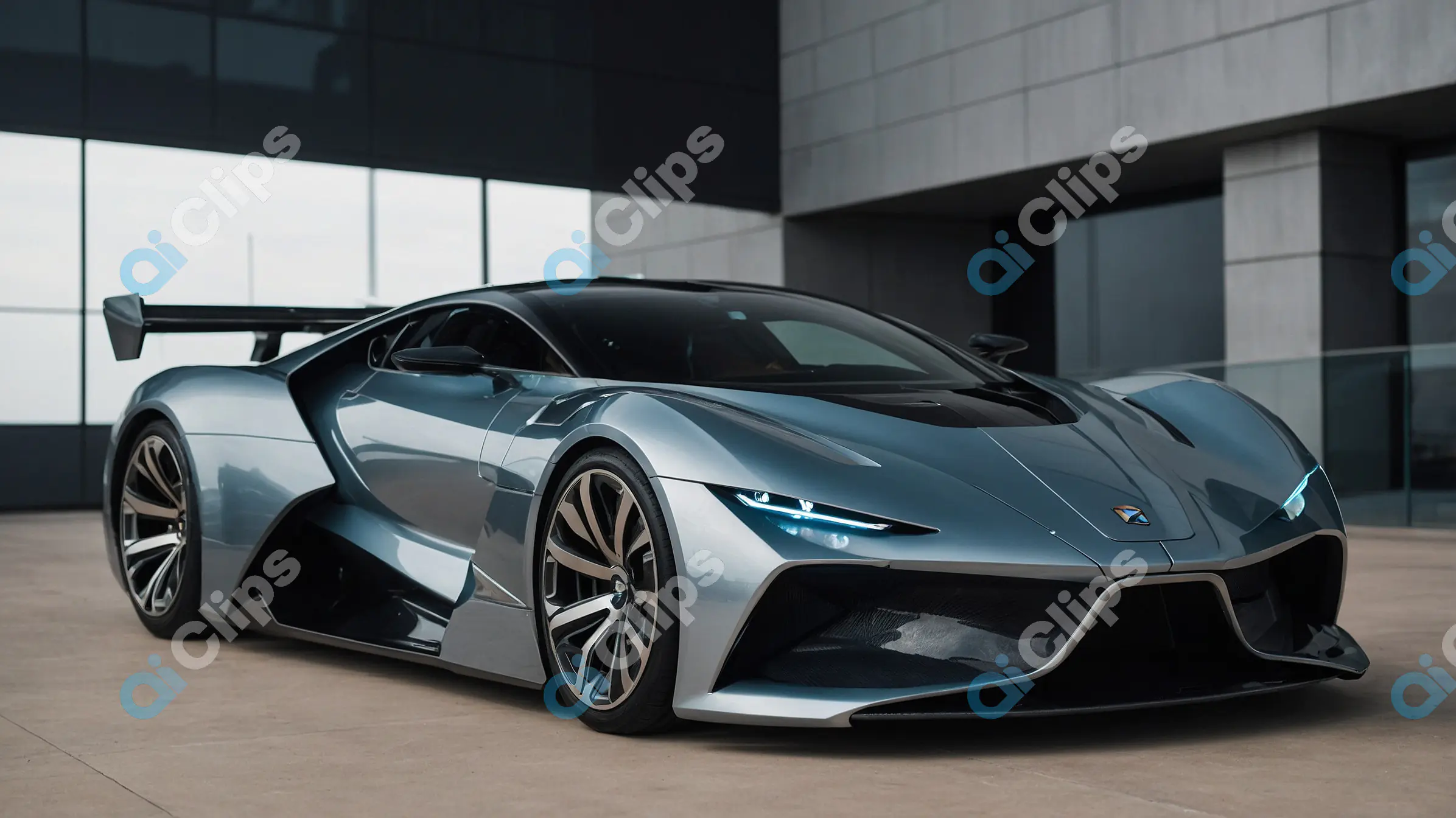 Sleek Modern Supercar