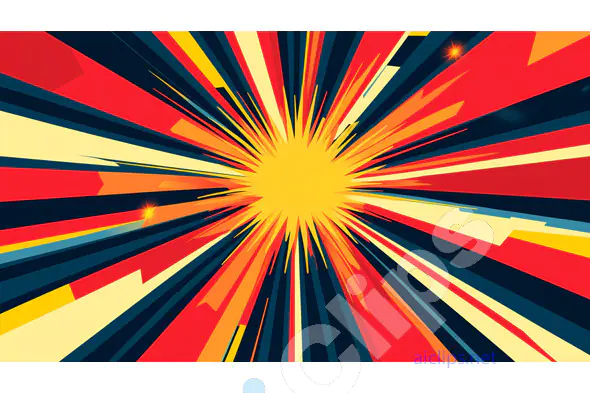 Vibrant Abstract Explosion