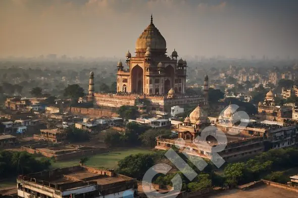 Historic Indian Cityscape