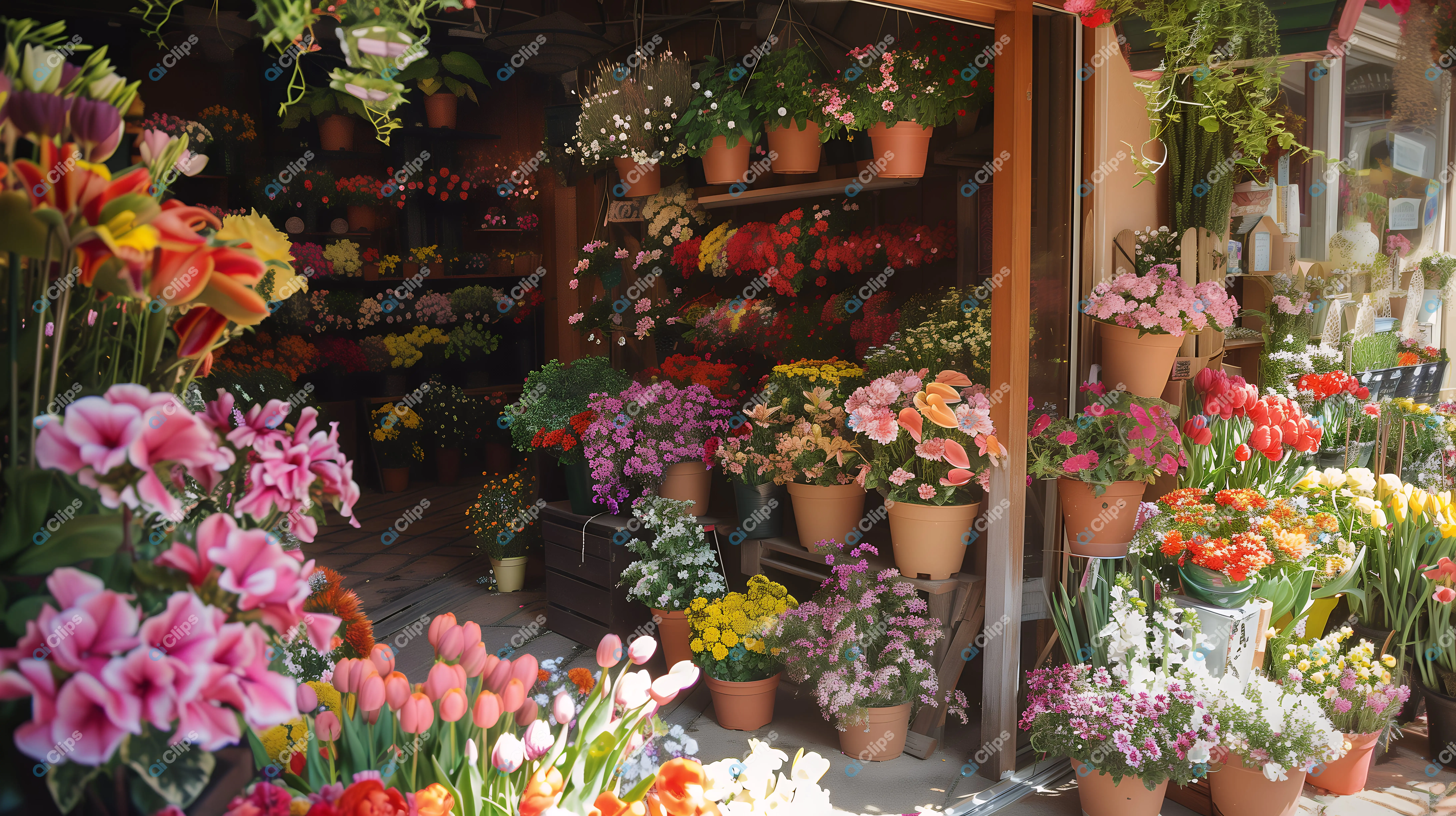 Flower Shop Display