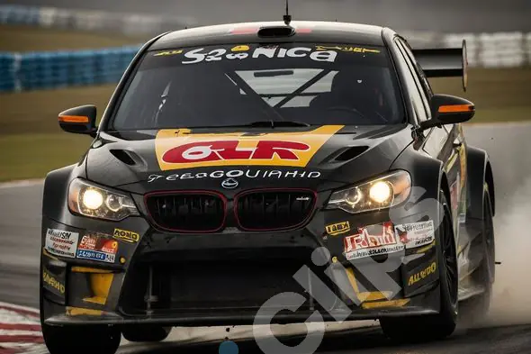 Black and Yellow Race Car