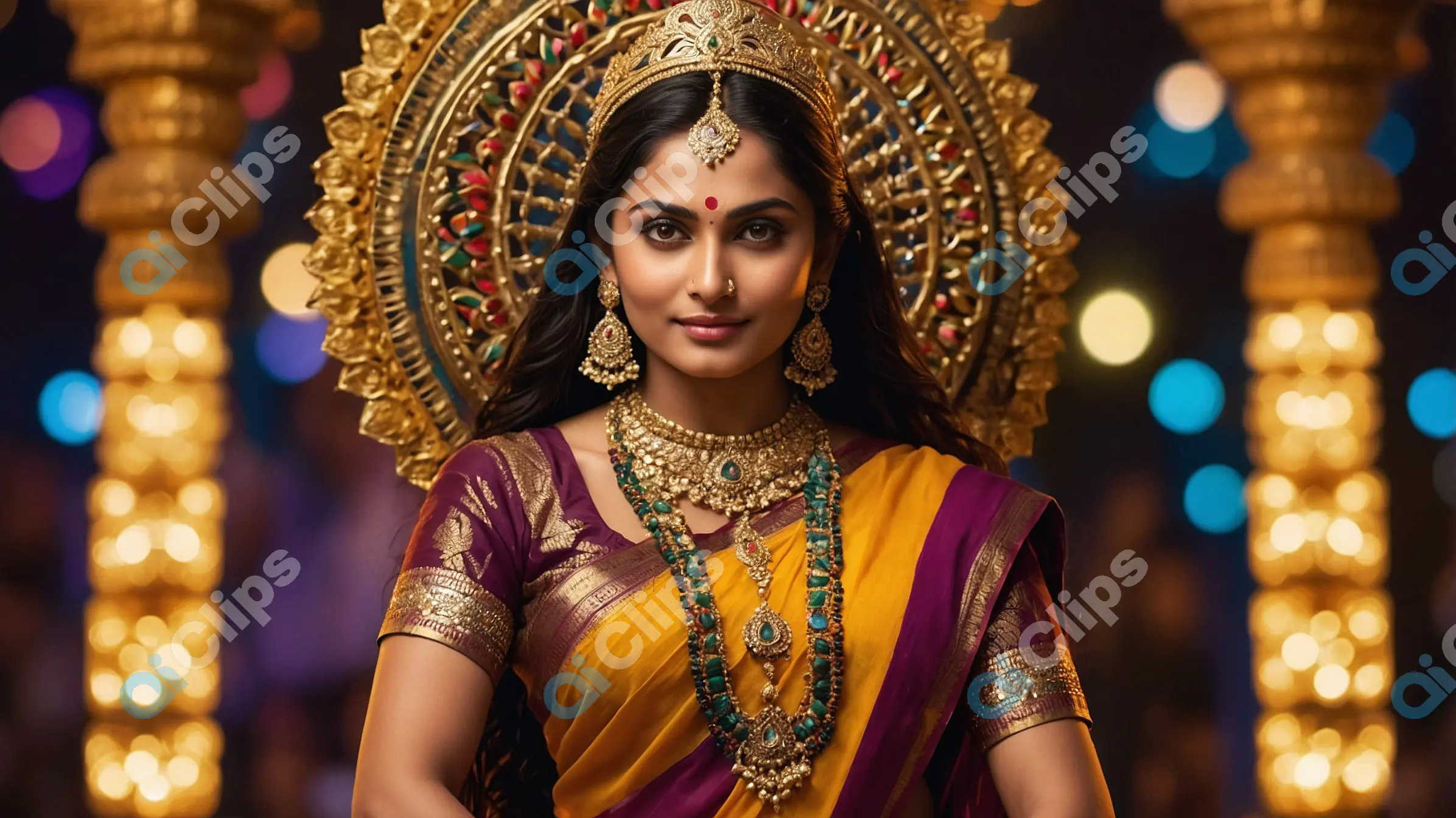 Indian Goddess Portrait