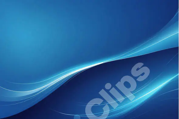Blue Flowing Lines
