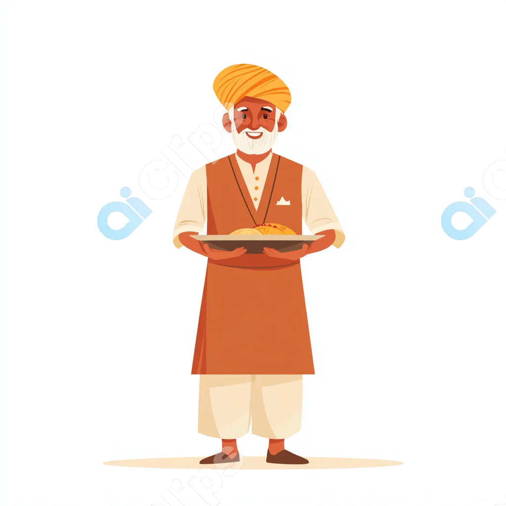 Traditional Indian Chef