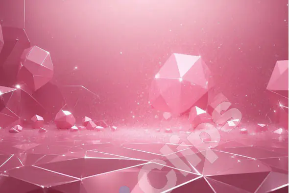 Pink Geometric Crystals