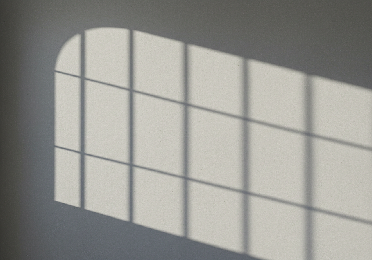 Window Light Shadow on Wall