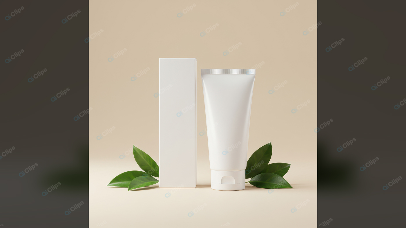 Minimalist Skincare Packaging with Natural Elements
