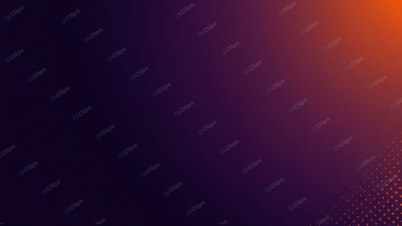 Abstract Gradient Background with Orange Highlights