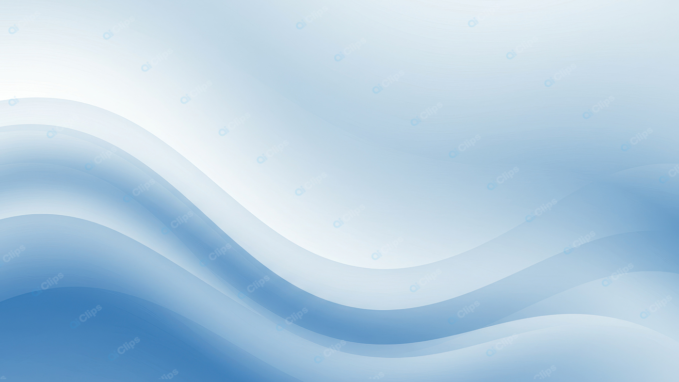 Blue Wavy Abstract Background Design