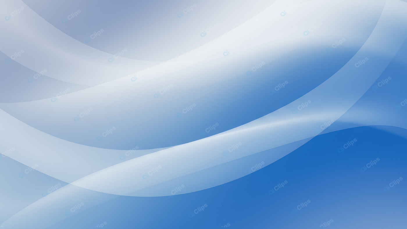 Abstract Blue and White Waves Background