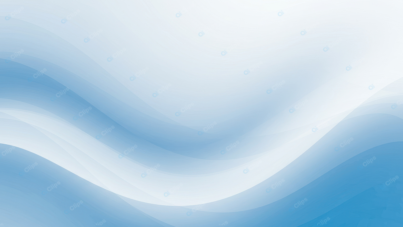 Abstract Blue and White Wave Background Pattern