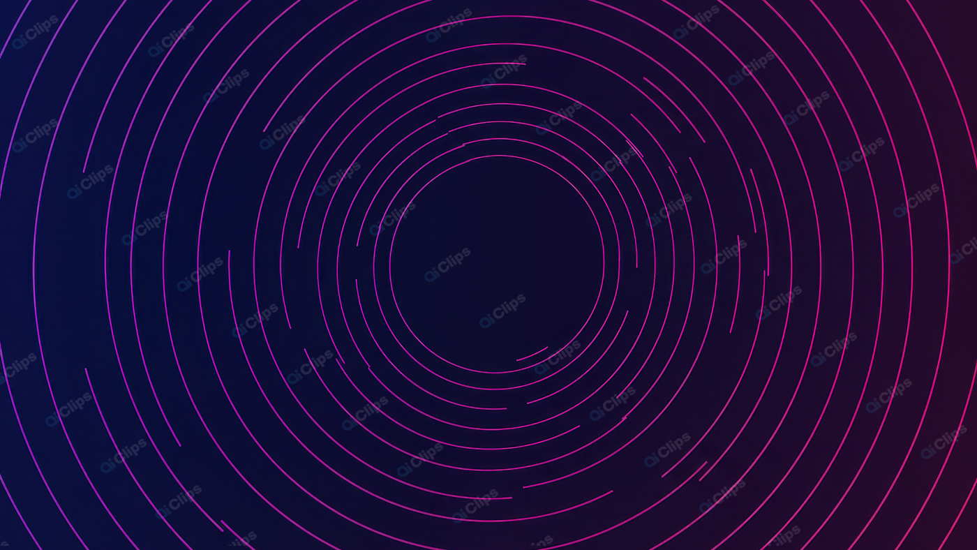 Vibrant Circular Gradient with Concentric Lines