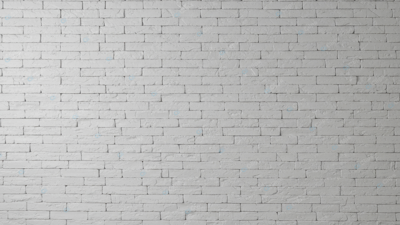 White Brick Wall Texture Background