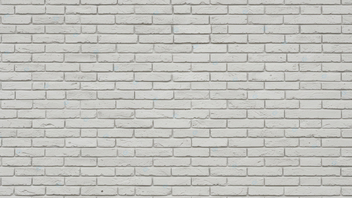 White Brick Wall Texture Background for Design Projects