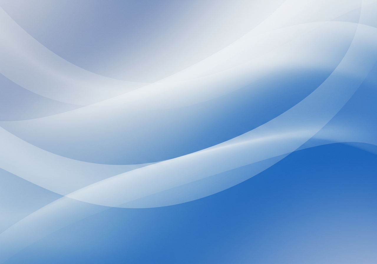 Abstract Blue and White Waves Background