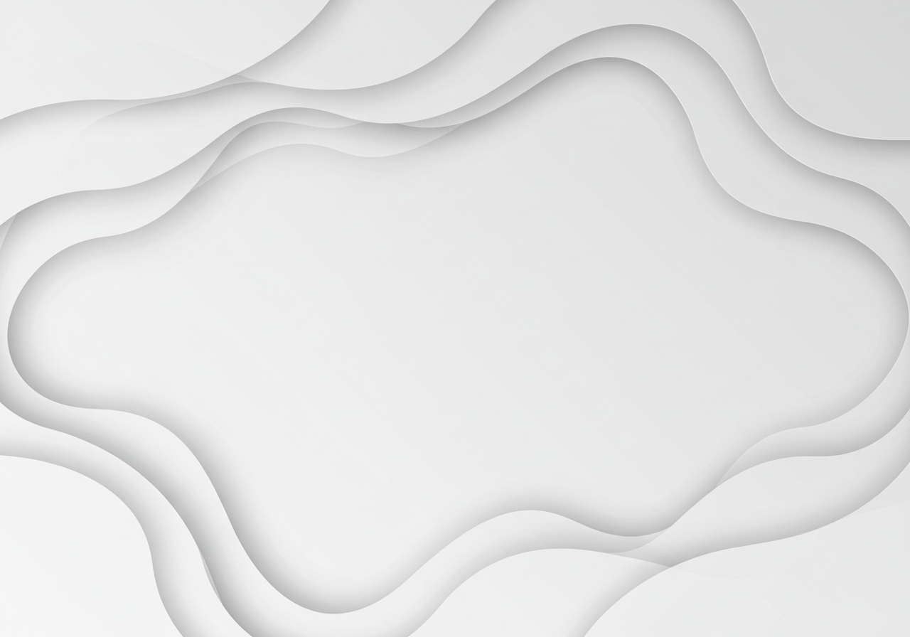 Abstract White Layered Background Design