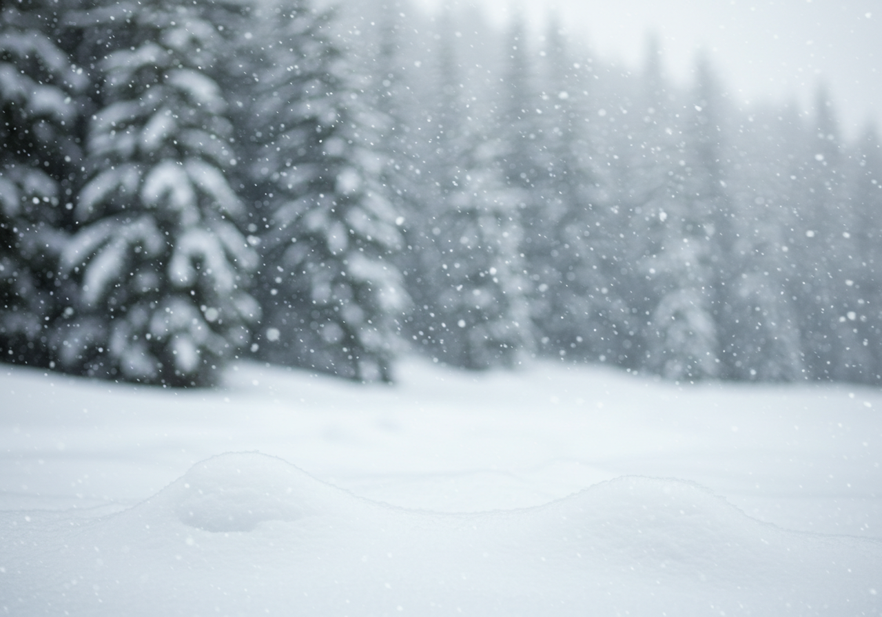 Snowy Forest in Winter Wonderland